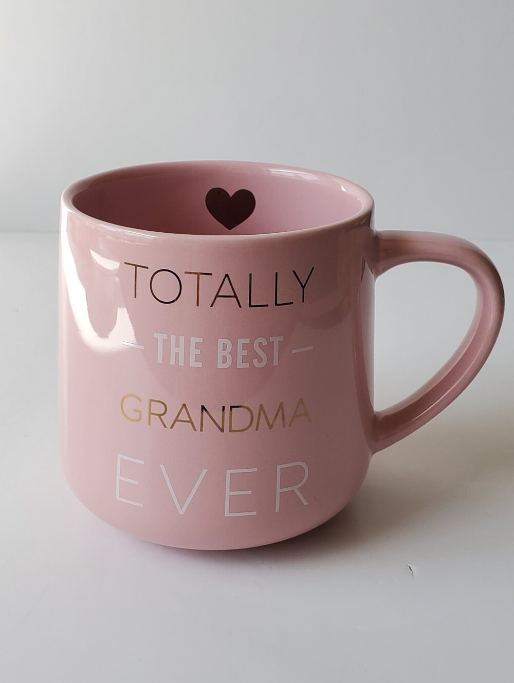 Indigo Pink Totally The Best Grandma Ever Metallic Ceramic Mug 16oz